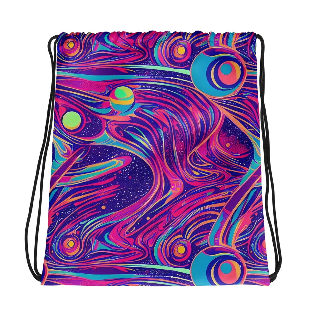 Nebula Noodles on Drawstring Bag — Photo