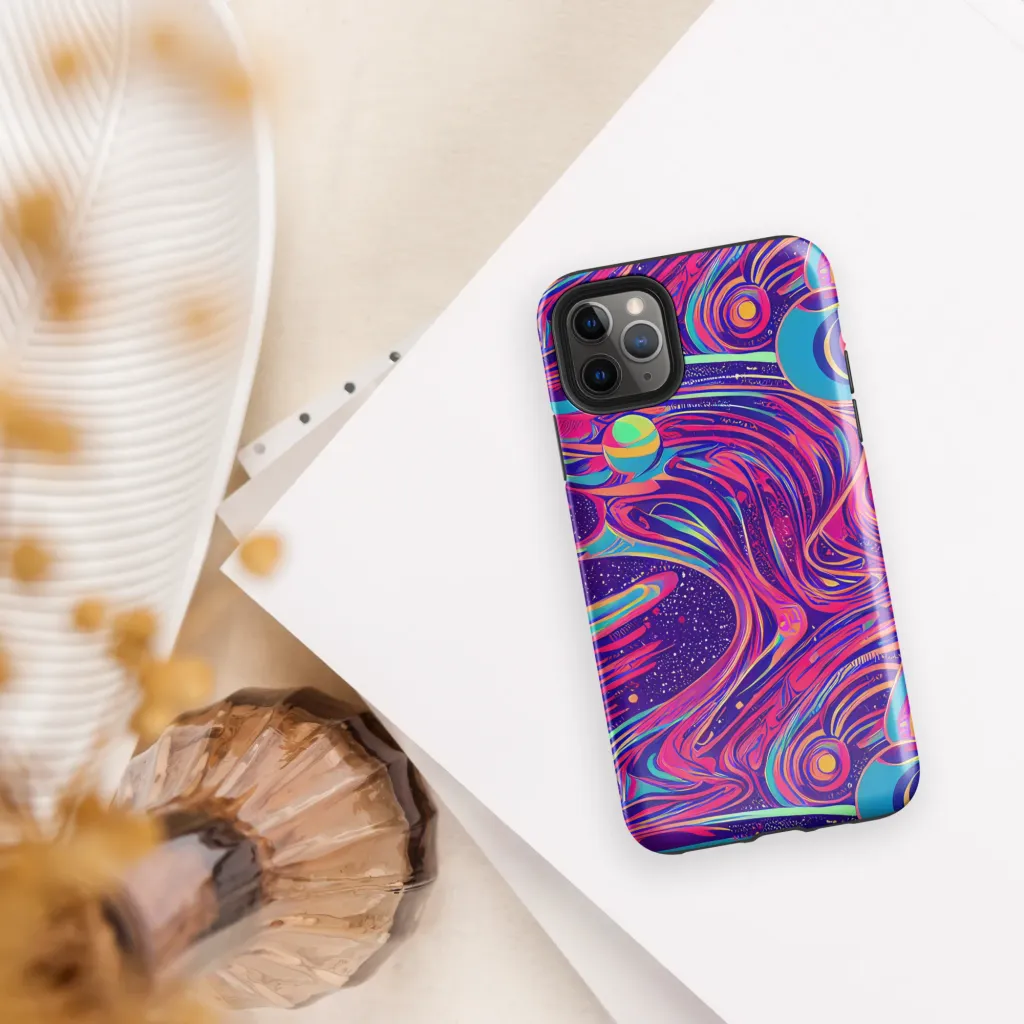 Nebula Noodles on Tough Case for iPhone® — Front