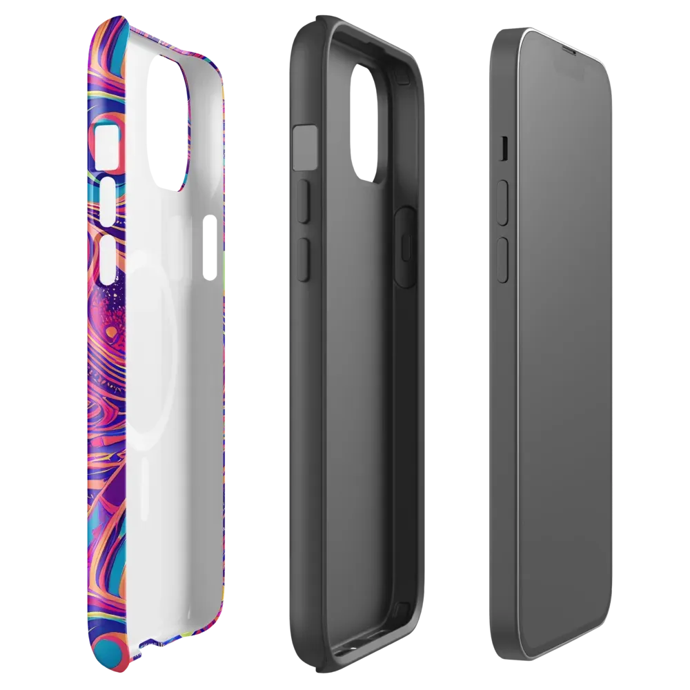Nebula Noodles on MagSafe Tough Case for iPhone® — Front