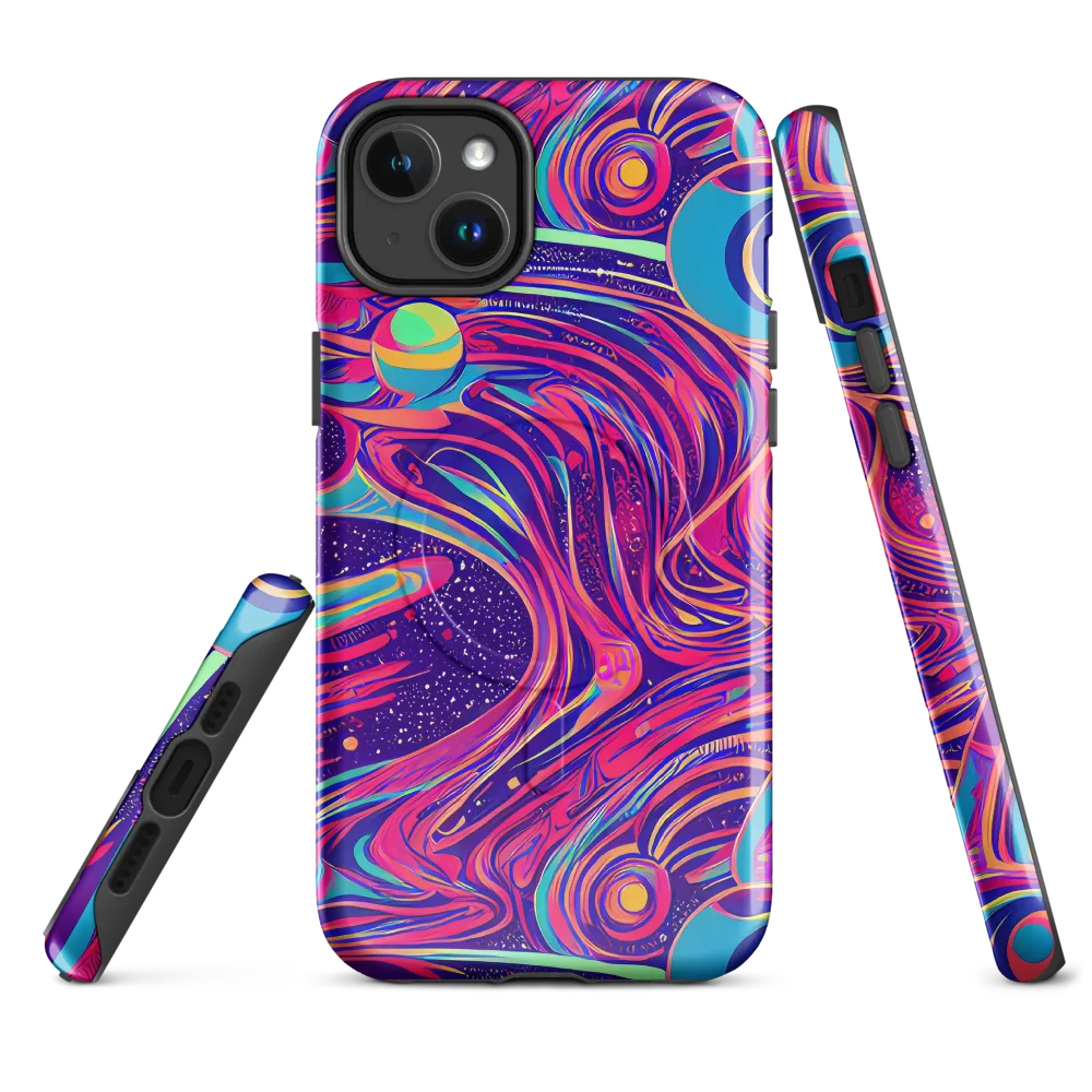 Nebula Noodles on MagSafe Tough Case for iPhone® — Front