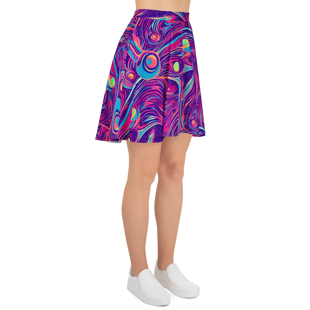 Nebula Noodles on Skater Skirt — Right