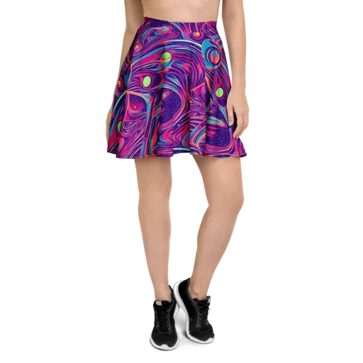 Nebula Noodles on a Skater Skirt