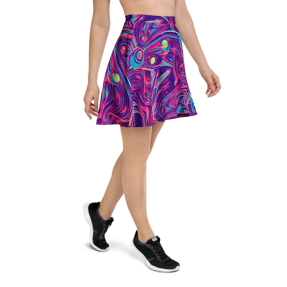 Nebula Noodles on Skater Skirt — Right