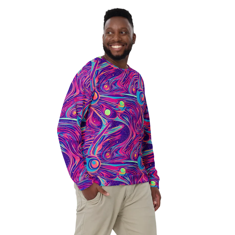 Nebula Noodles on Sweatshirt — Front
