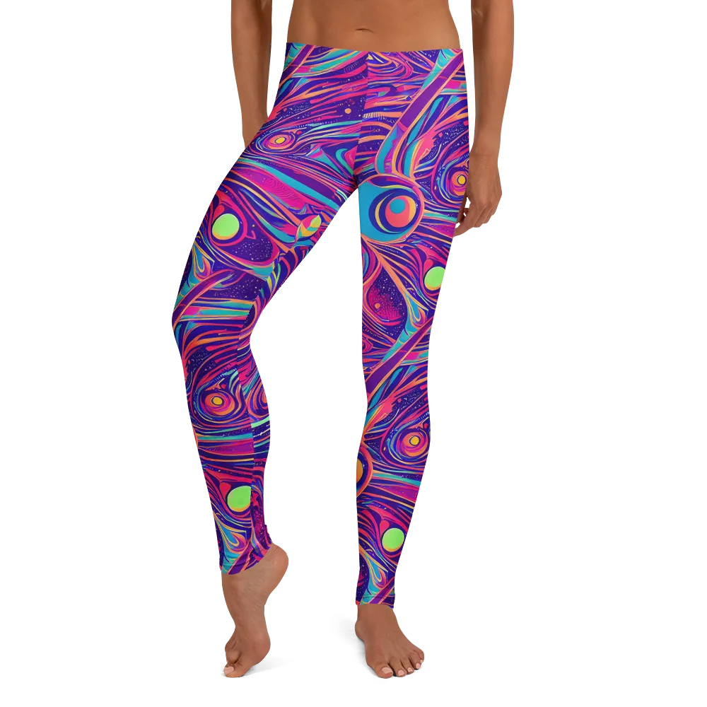 Nebula Noodles on Leggings — Front