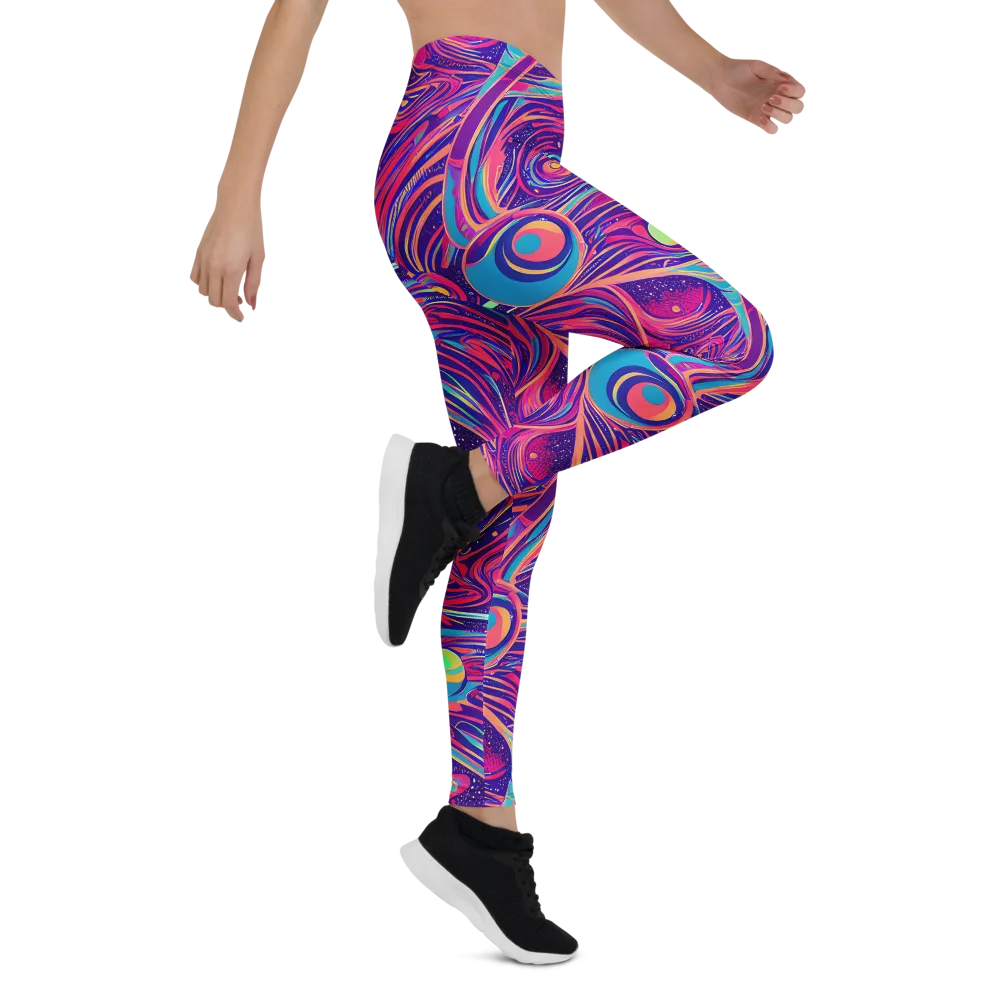 Nebula Noodles on Leggings — Right