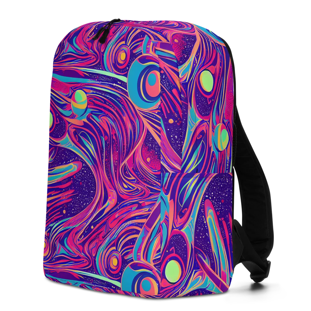 Nebula Noodles on Minimalist Backpack — Left