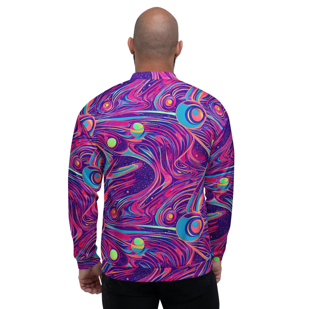 Nebula Noodles on Bomber Jacket — Back