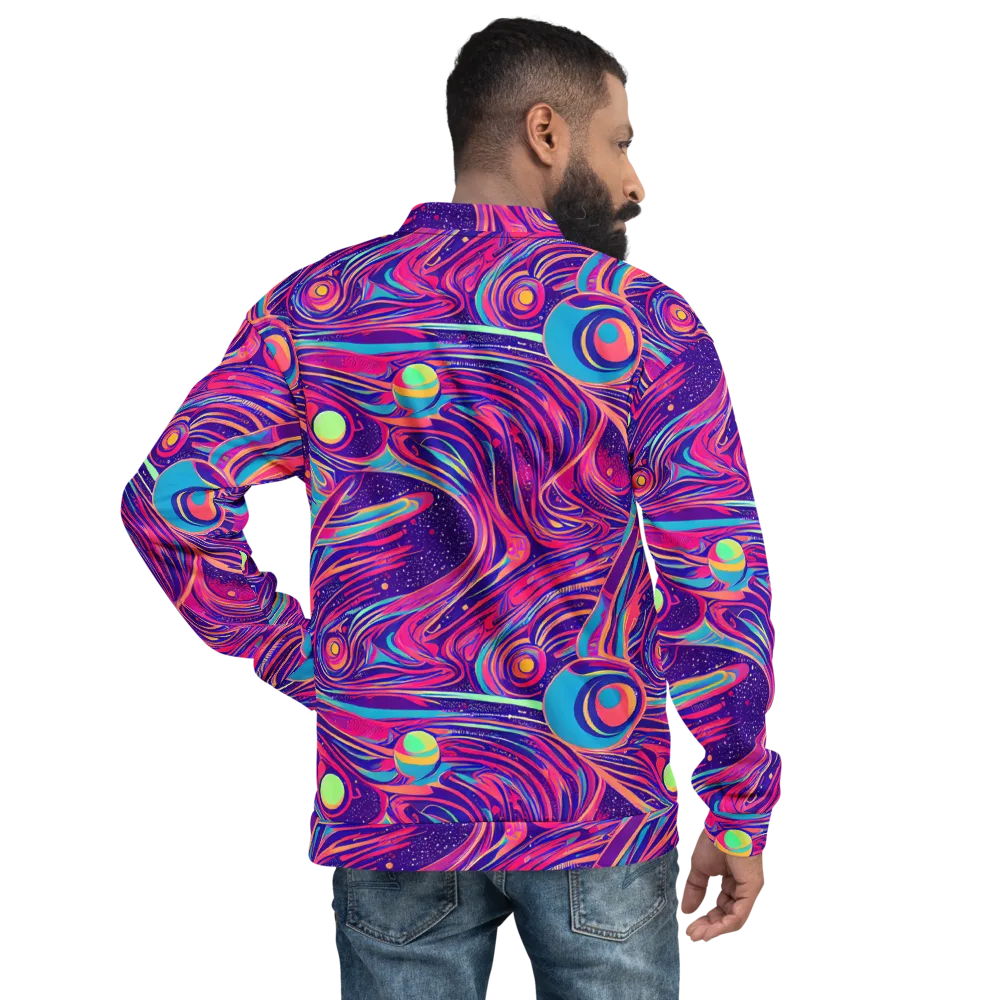 Nebula Noodles on Bomber Jacket — Back