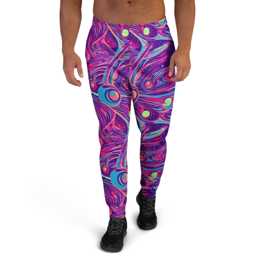 Nebula Noodles on a Men's Joggers
