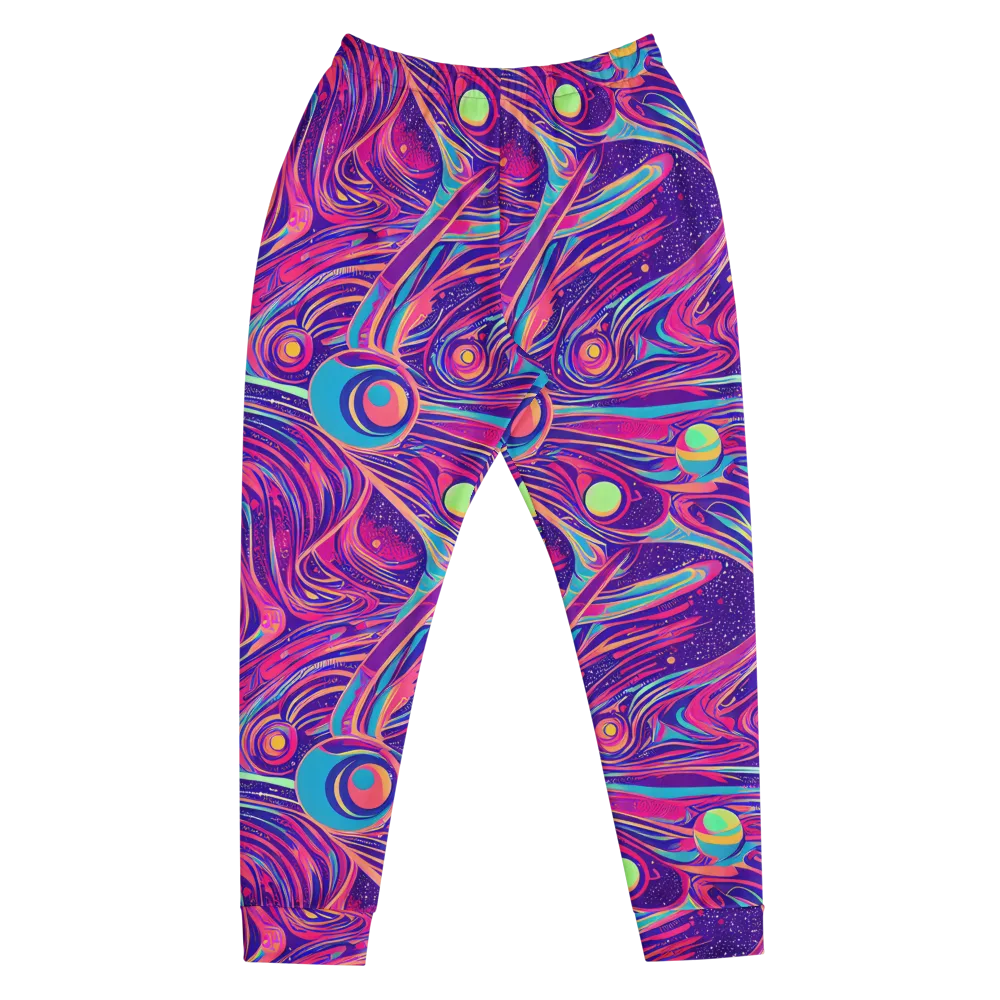 Nebula Noodles on Men's Joggers — Front