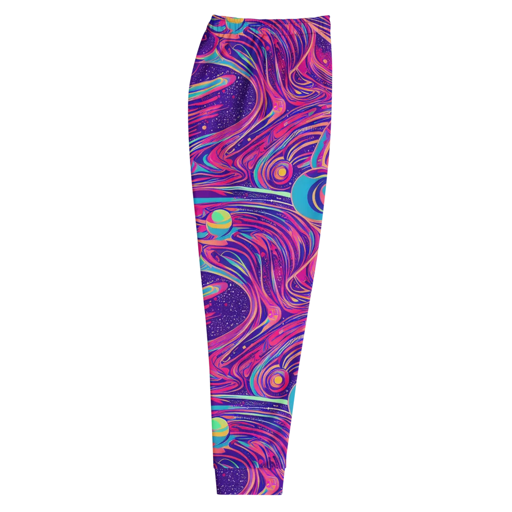 Nebula Noodles on Men's Joggers — Right