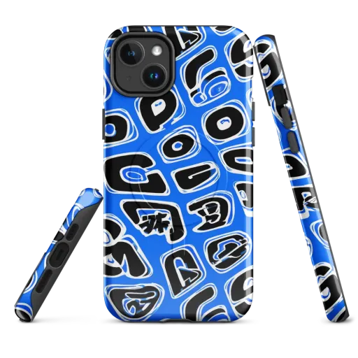 Blue Note Block on a MagSafe Tough Case for iPhone®