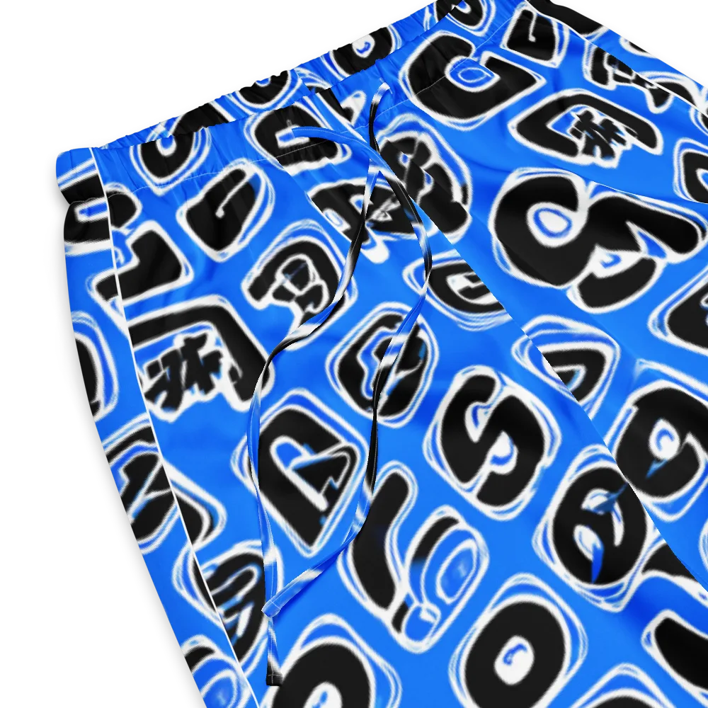 Blue Note Block on Women's Pajama Pants — Product details
