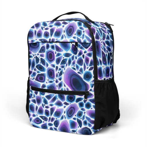 Ultraviolet Pebble on a Utility Backpack