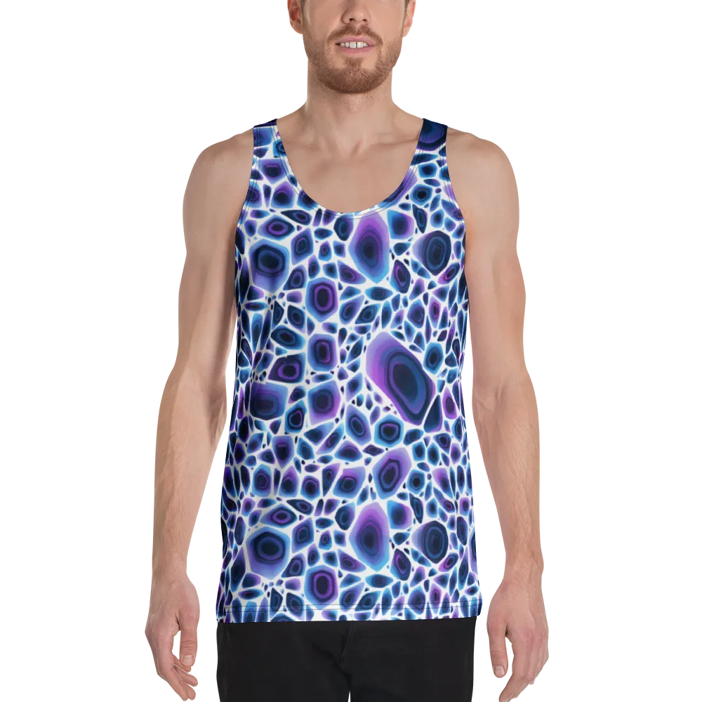 Ultraviolet Pebble on Men's Tank Top — Front