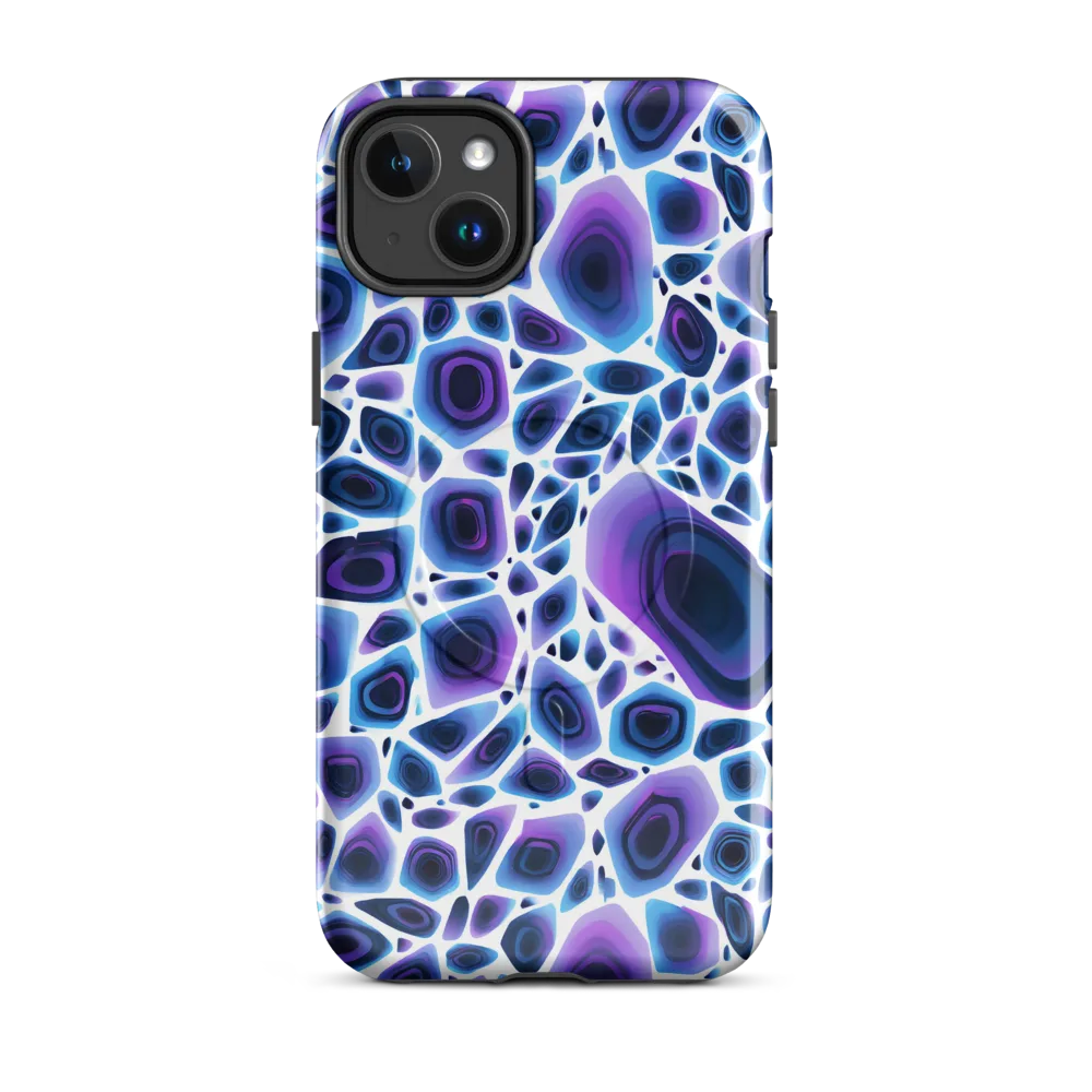 Ultraviolet Pebble on MagSafe Tough Case for iPhone® — Front