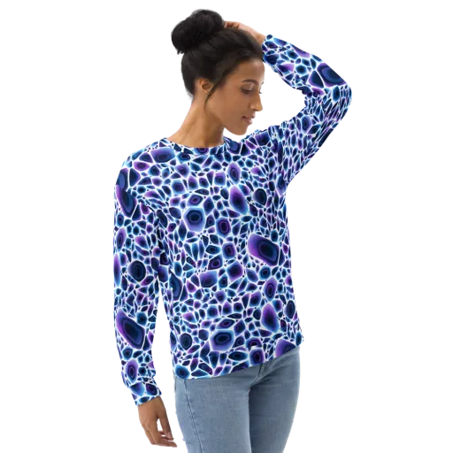 Ultraviolet Pebble on a Sweatshirt