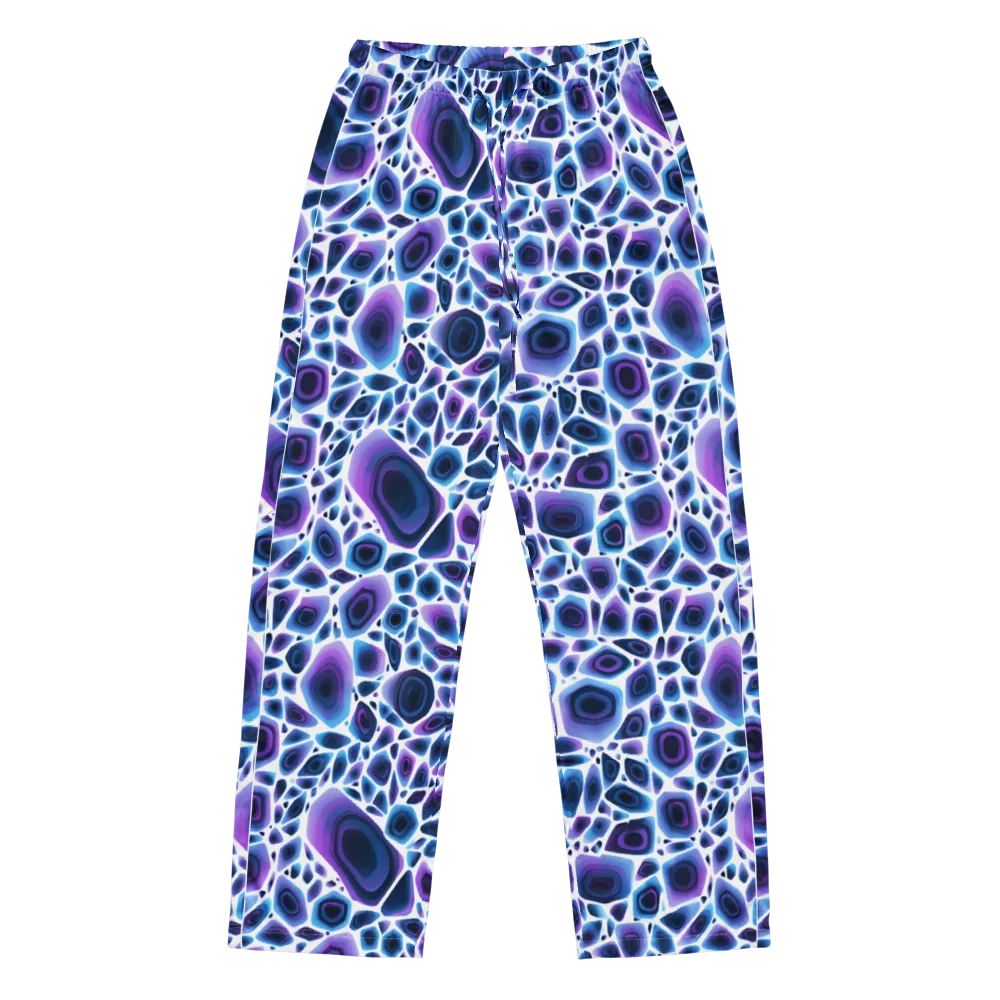 Ultraviolet Pebble on Women's Pajama Pants — Front