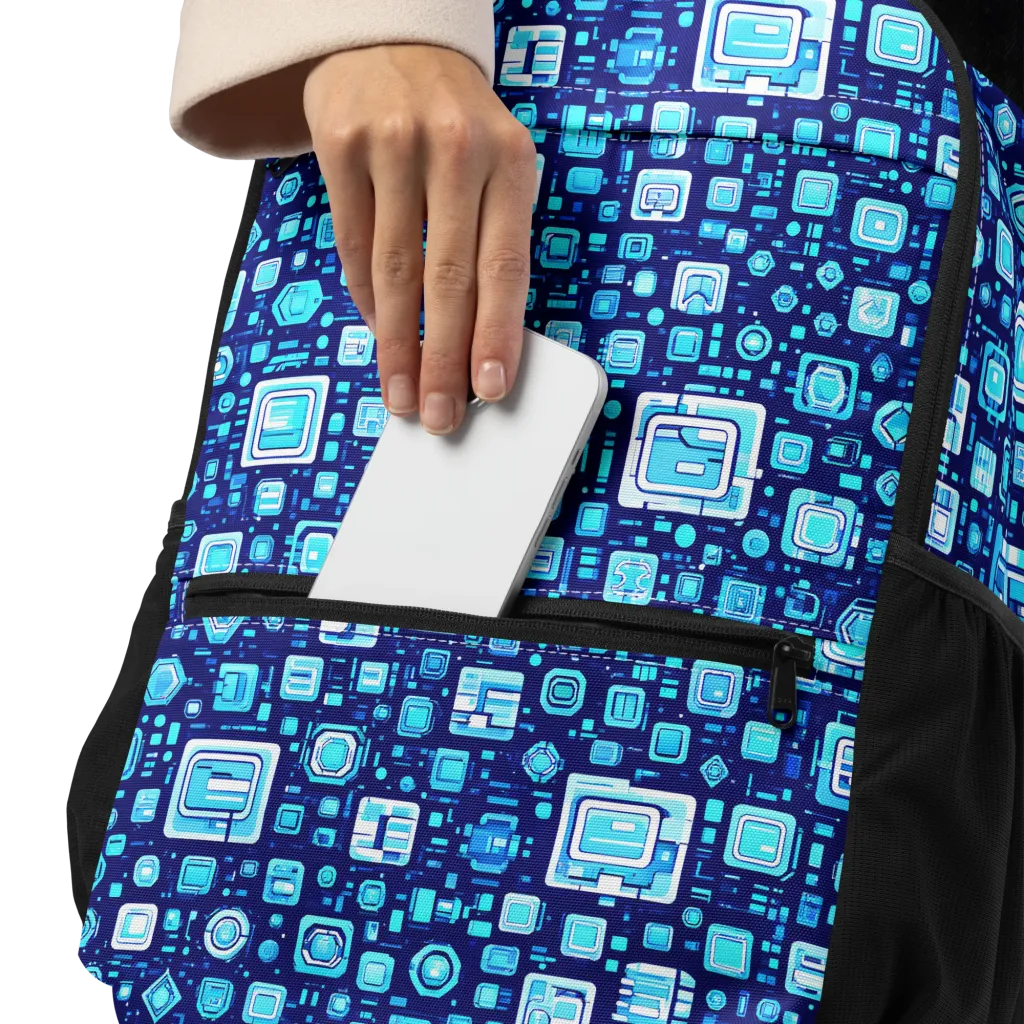 Sapphire Signal on Utility Backpack — Product details