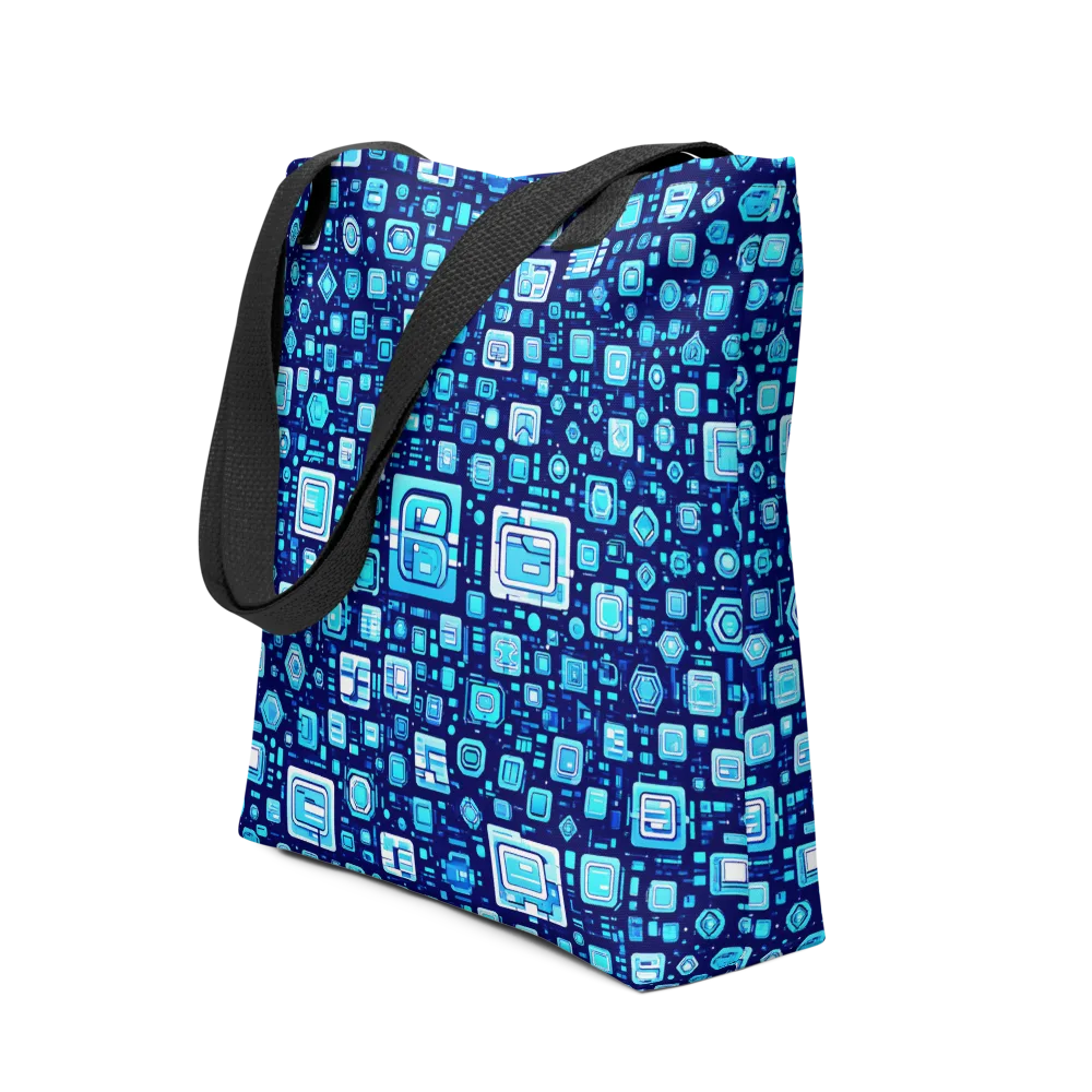 Sapphire Signal on Tote Bag — Front