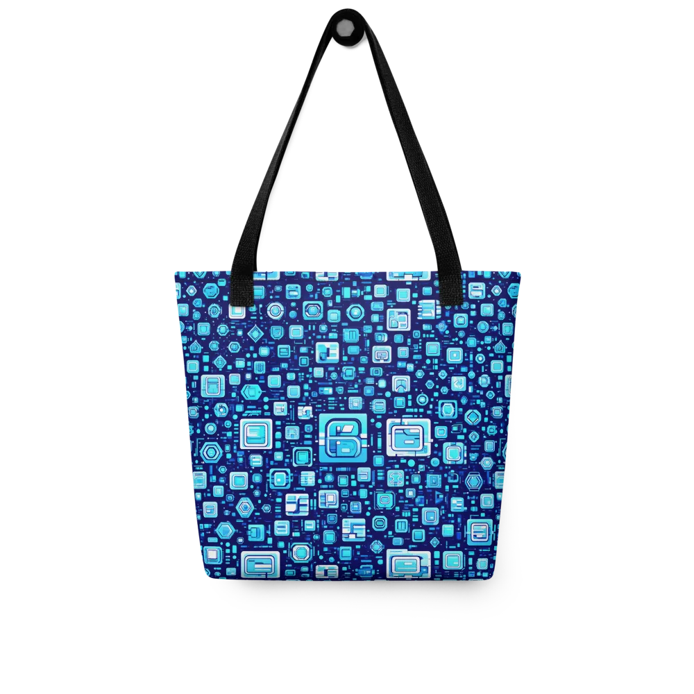 Sapphire Signal on Tote Bag — Front