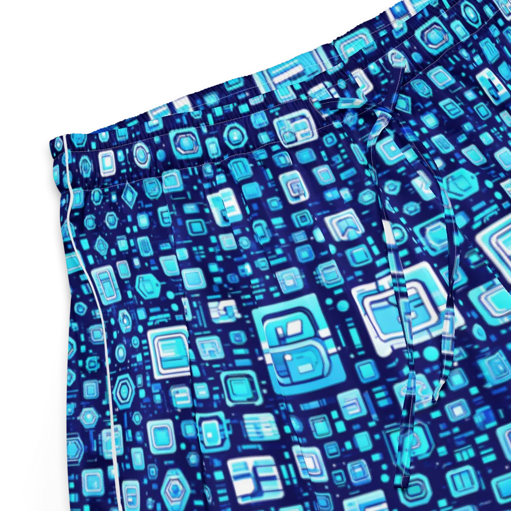 Sapphire Signal on Women's Pajama Shorts — Product details