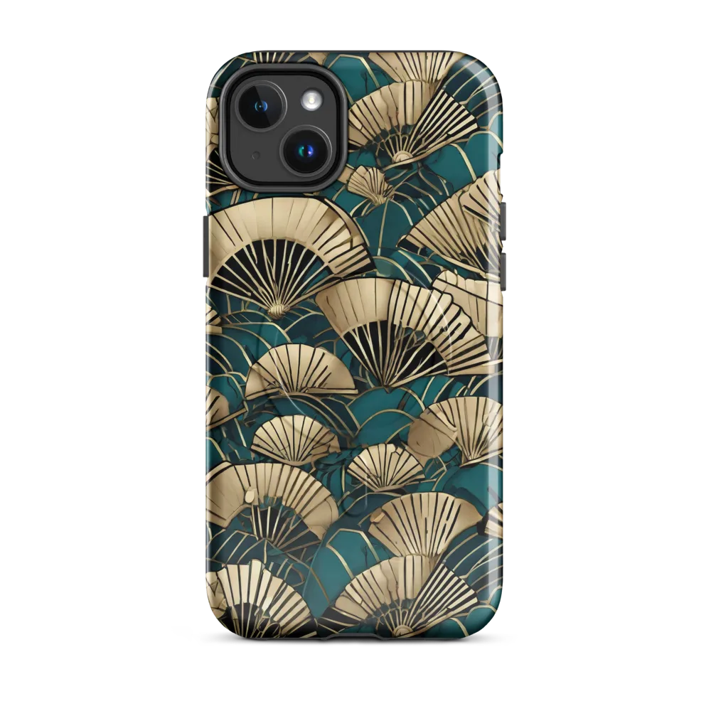 Gilded Fan Dance on MagSafe Tough Case for iPhone® — Front