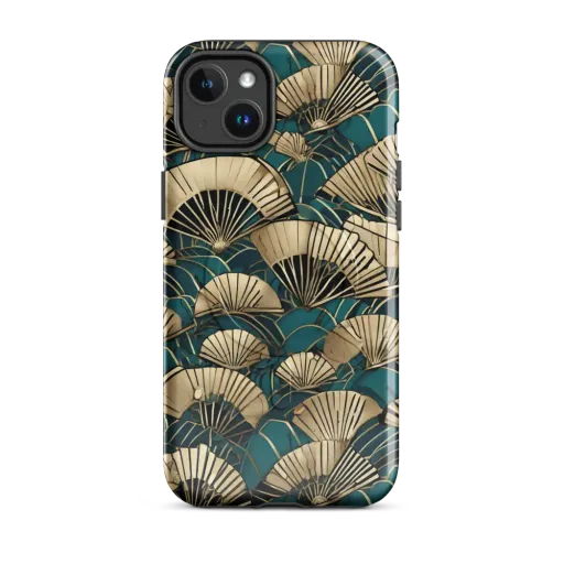 Gilded Fan Dance on a MagSafe Tough Case for iPhone®