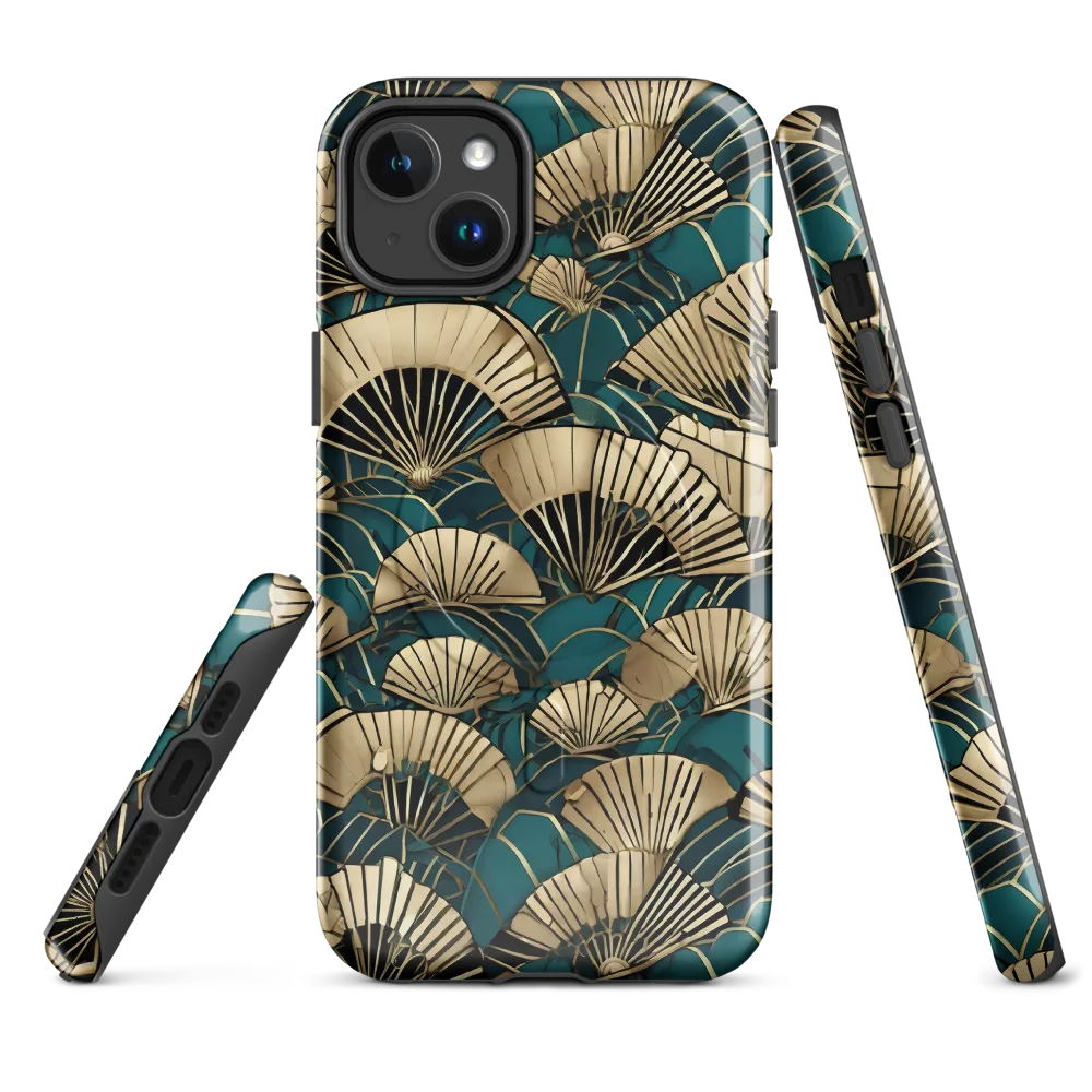 Gilded Fan Dance on MagSafe Tough Case for iPhone® — Front
