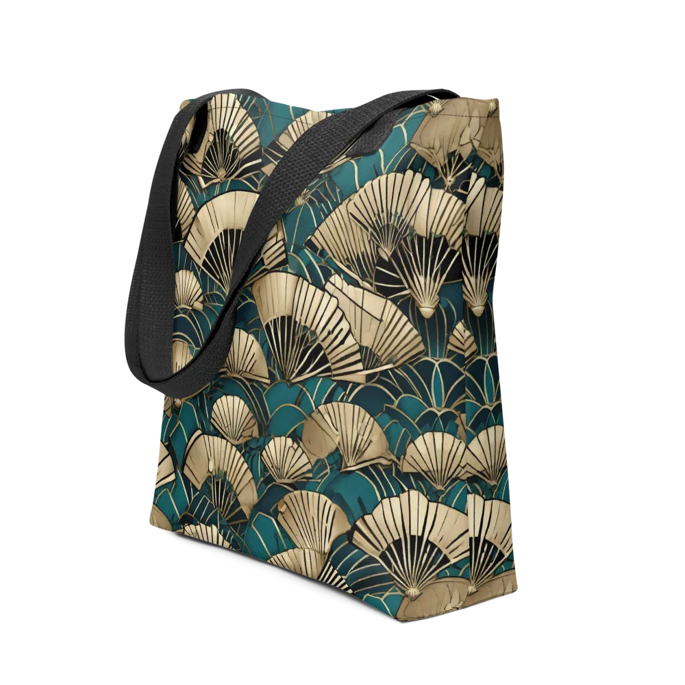 Gilded Fan Dance on Tote Bag — Front