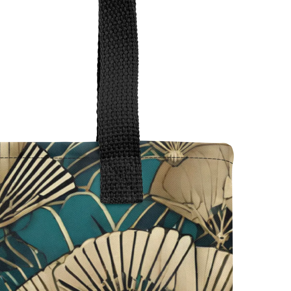Gilded Fan Dance on Tote Bag — Product details