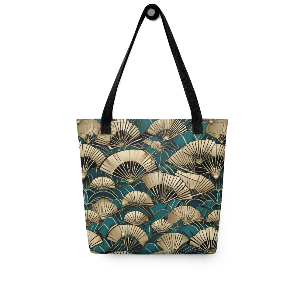 Gilded Fan Dance on Tote Bag — Front