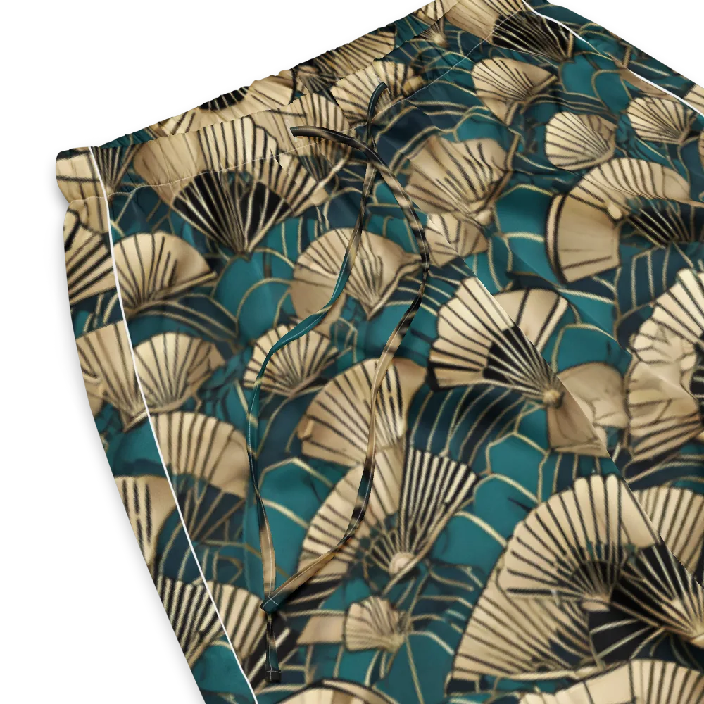 Gilded Fan Dance on Women's Pajama Pants — Product details