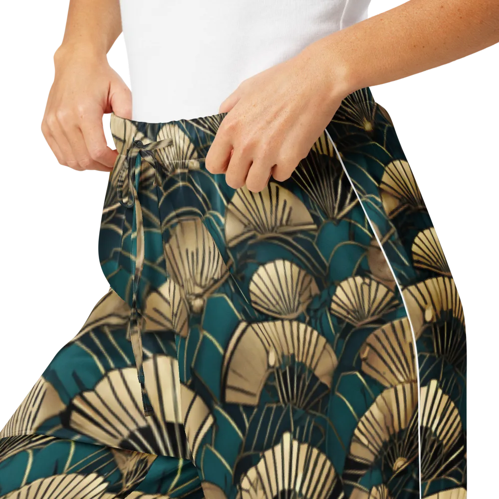Gilded Fan Dance on Women's Pajama Pants — Product details