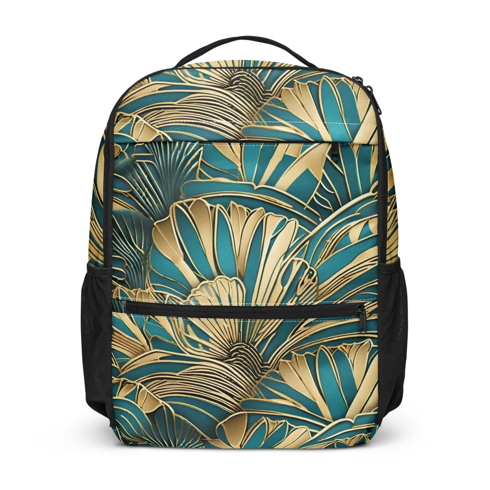 Gilded Botanica on Utility Backpack — Front