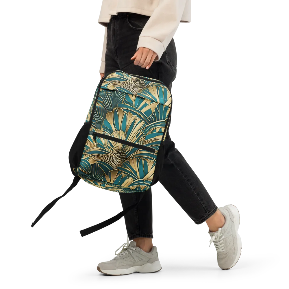 Gilded Botanica on Utility Backpack — Front