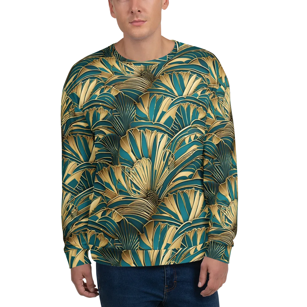Gilded Botanica on Sweatshirt — Front