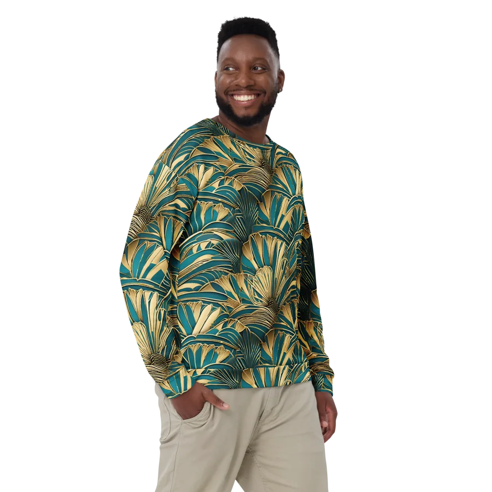 Gilded Botanica on Sweatshirt — Front