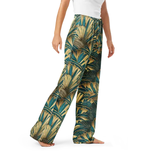 Gilded Botanica on a Women's Pajama Pants