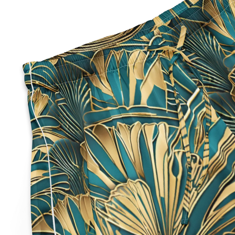 Gilded Botanica on Women's Pajama Shorts — Product details