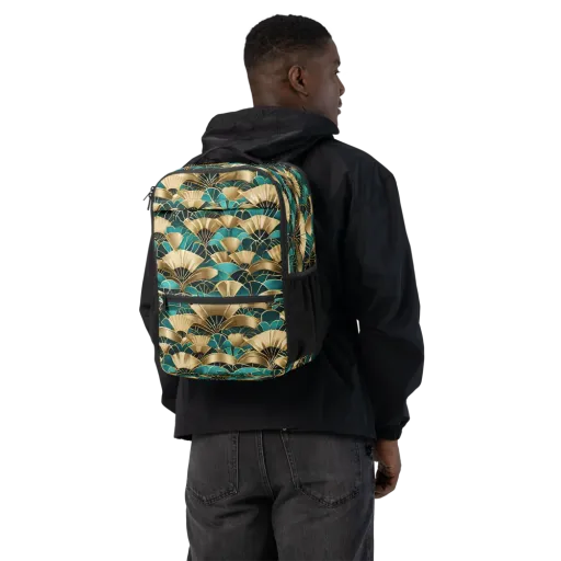 Gilded Fans on a Utility Backpack