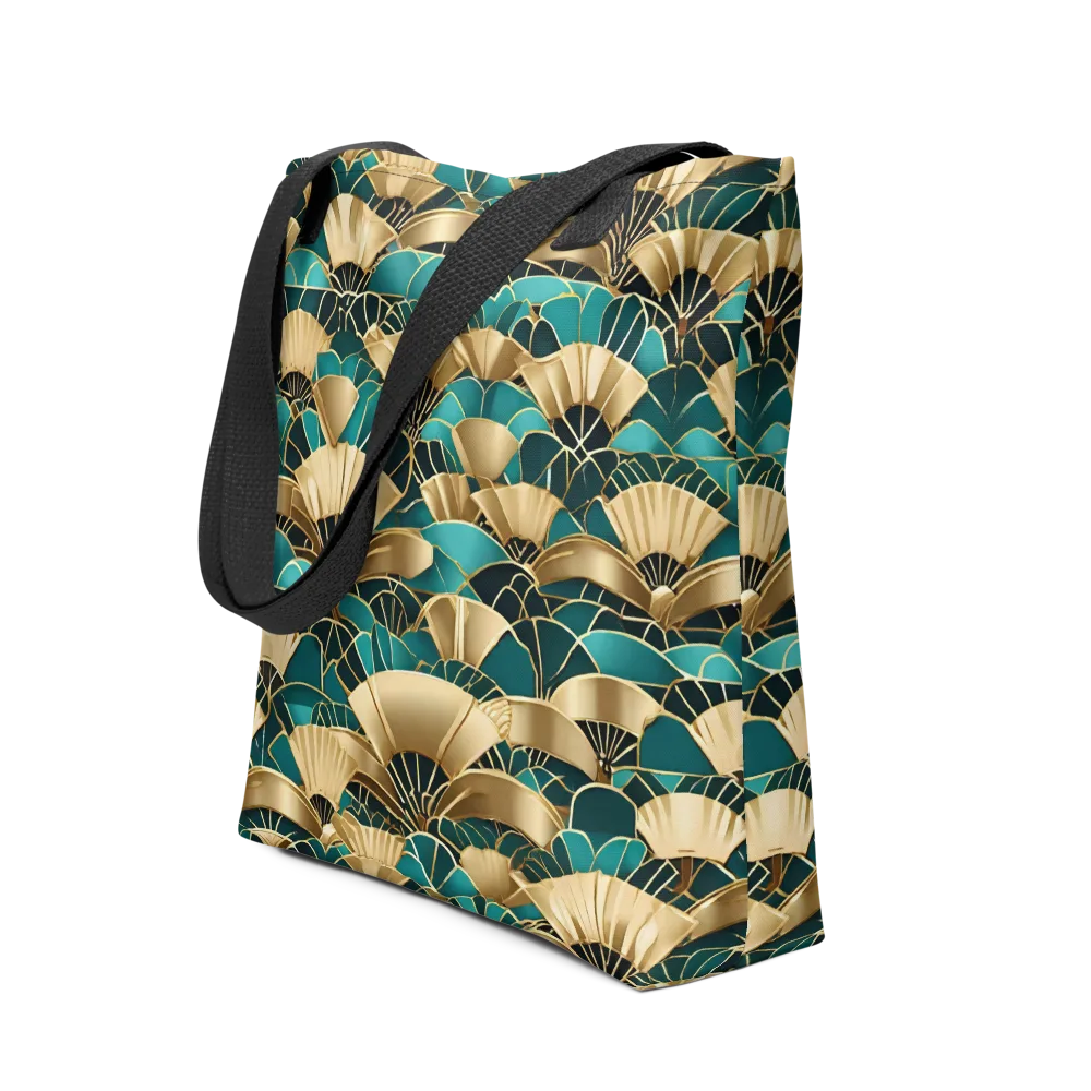 Gilded Fans on Tote Bag — Front