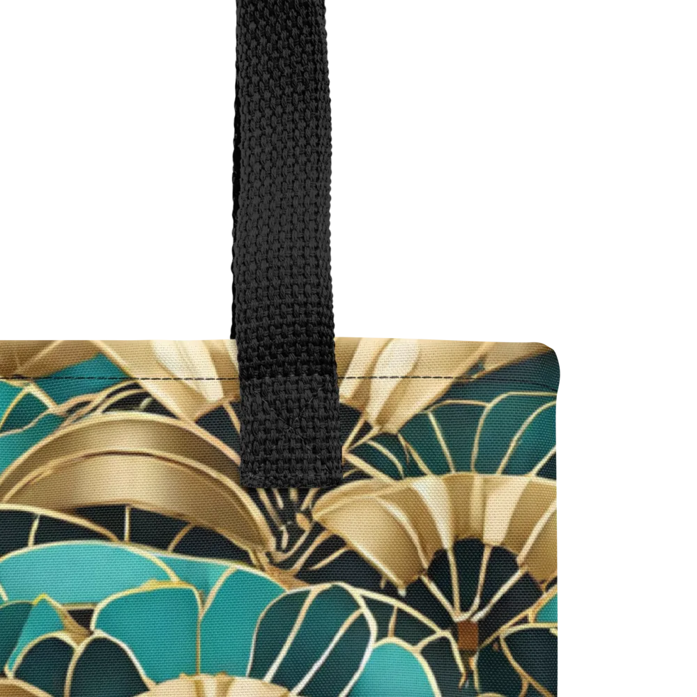 Gilded Fans on Tote Bag — Product details
