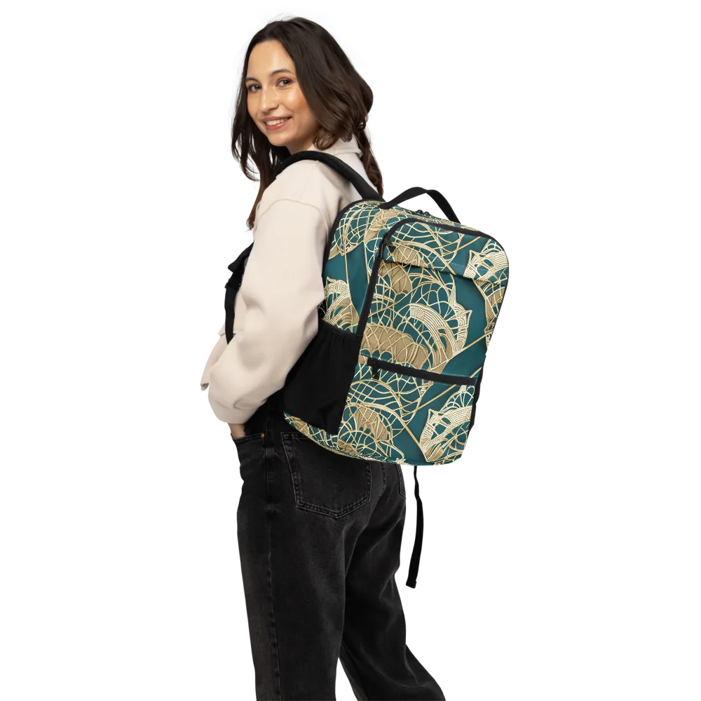 Venetian Canopy on Utility Backpack — Back