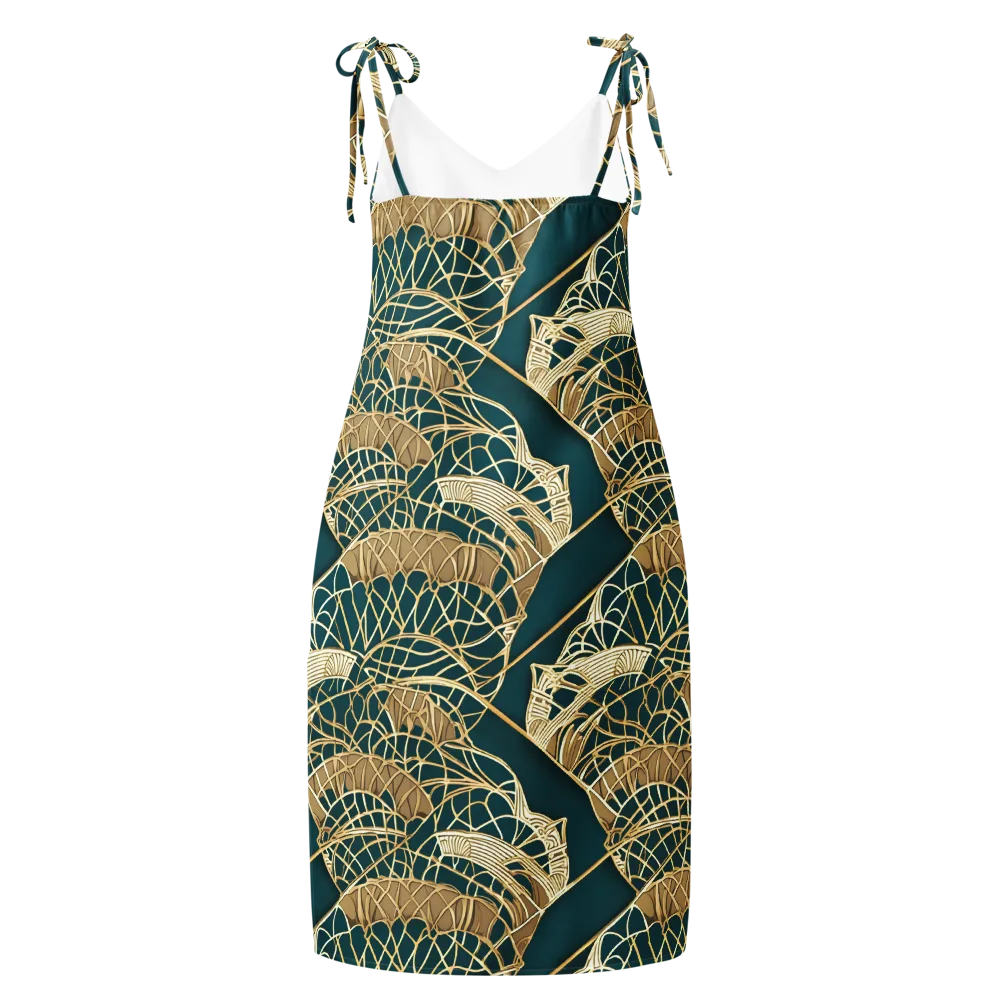 Venetian Canopy on Slip Dress — Back