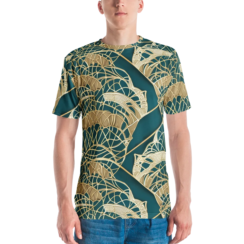 Venetian Canopy on Men's Crew Neck T-Shirt — Front