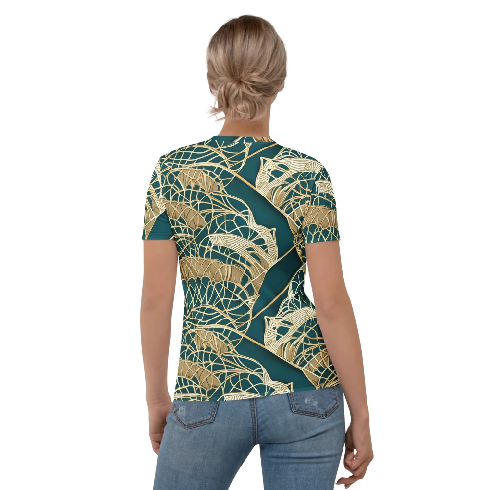 Venetian Canopy on Women's Crew Neck T-Shirt — Back
