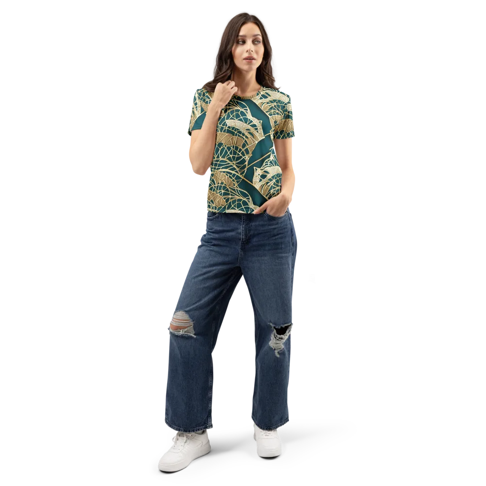 Venetian Canopy on Women's Crew Neck T-Shirt — Front