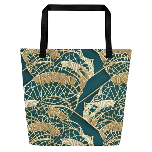 Venetian Canopy on a Large Tote Bag W/ Pocket